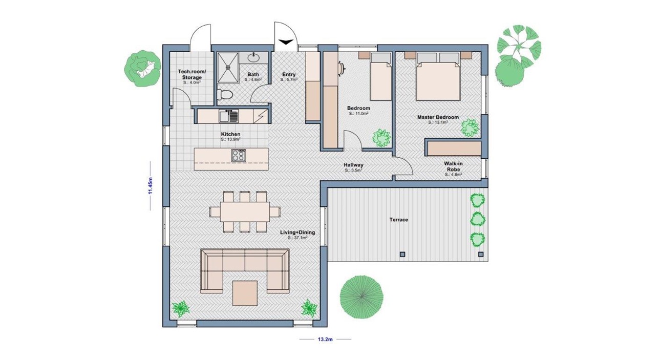 Casa Modular_114_norgeshus_floor_plan