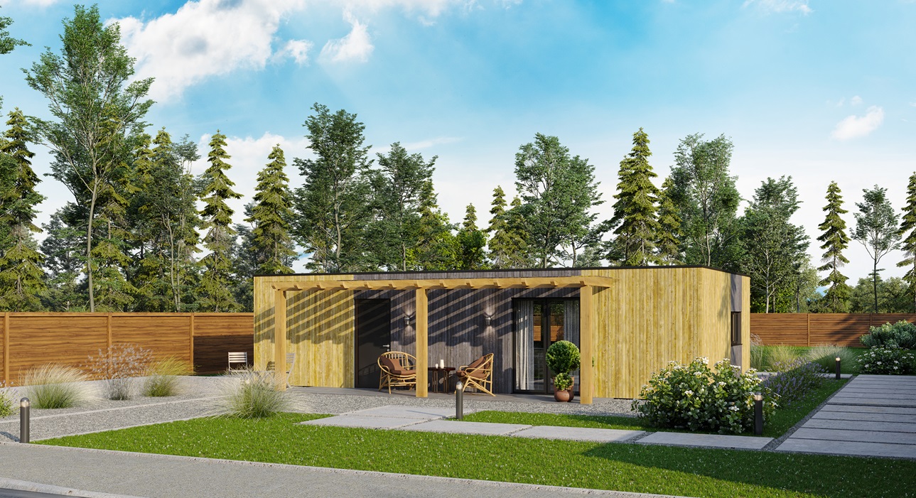 Solución de casas modulares en España que permite personalizar el diseño según las necesidades del cliente.